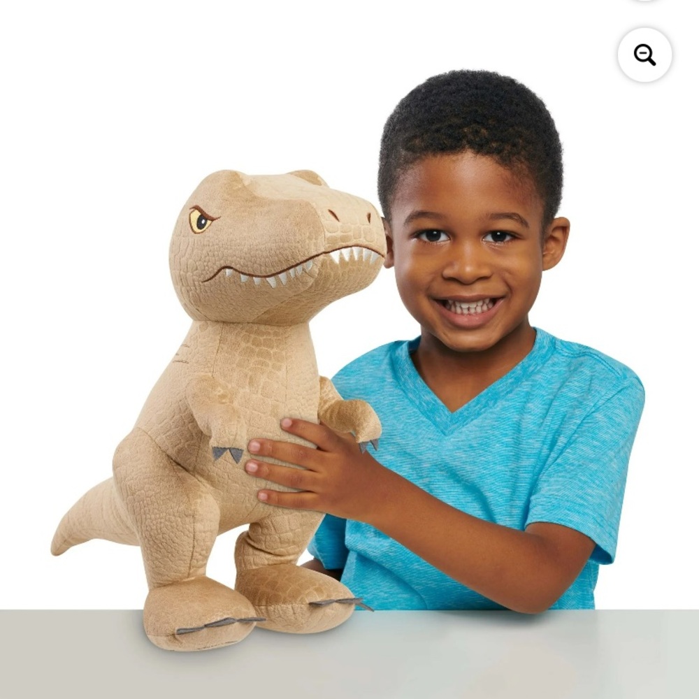 Jurassic World Jumbo 17.5-inch T Rex Plush Stuffed Animal, Kids Toys New